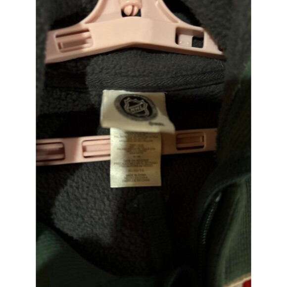 NHL Minnesota Wild full zip XL xtra large fleece jacket - Picture 5 of 5